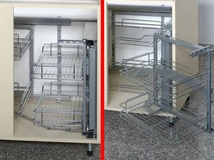 Forest BELSŐ FÉMRÁCS E4213 SAROKVASALAT CSILLAPÍTOTT 860x530x520mm KRÓM-SZÜRKE - 10006250200