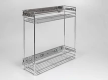 Forest BELSŐ FÉMRÁCS 24250.202 OLDALLAPRA SZERELHETŐ 160x490x470mm KRÓM - 10006250310