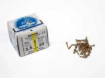 Forest FACSAVAR REISSER 3,5x20mm ACÉL, SÁRGÍTOTT, TÖVIGMENETES 1000db/doboz - 10007110215