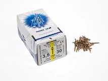 Forest FACSAVAR REISSER 3,5x30mm ACÉL, SÁRGÍTOTT, TÖVIGMENETES 1000db/doboz - 10007110225