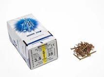 Forest FACSAVAR REISSER 3,5x35mm ACÉL, SÁRGÍTOTT, TÖVIGMENETES 1000db/doboz - 10007110235