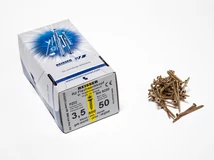 Forest FACSAVAR REISSER 3,5x50mm ACÉL, SÁRGÍTOTT, TÖVIGMENETES 500db/doboz - 10007110250