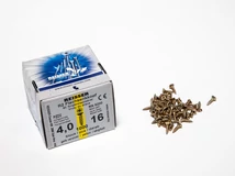 Forest FACSAVAR REISSER 4x16mm ACÉL, SÁRGÍTOTT, TÖVIGMENETES 1000db/doboz - 10007110305