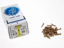 Forest FACSAVAR REISSER 4x30mm ACÉL, SÁRGÍTOTT, TÖVIGMENETES 1000db/doboz - 10007110325