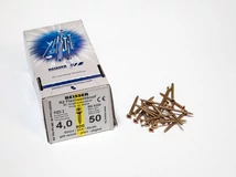 Forest FACSAVAR REISSER 4x50mm ACÉL, SÁRGÍTOTT, TÖVIGMENETES 500db/doboz - 10007110350