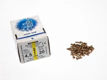 Forest FACSAVAR REISSER 4,5x20mm ACÉL, SÁRGÍTOTT, TÖVIGMENETES 1000db/doboz - 10007110405