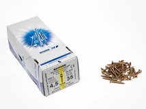 Forest FACSAVAR REISSER 4,5x35mm ACÉL, SÁRGÍTOTT, TÖVIGMENETES 1000db/doboz - 10007110420