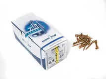 Forest FACSAVAR REISSER 4,5x50mm ACÉL, SÁRGÍTOTT, TÖVIGMENETES 500db/doboz - 10007110435