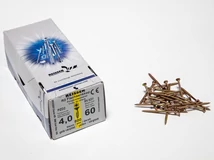 Forest FACSAVAR REISSER 4x60mm ACÉL, SÁRGÍTOTT, RÉSZMENETES 500db/doboz - 10007111325