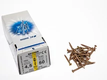 Forest FACSAVAR REISSER 4,5x50mm ACÉL, SÁRGÍTOTT, RÉSZMENETES 500db/doboz - 10007111420