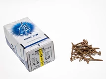 Forest FACSAVAR REISSER 4,5x60mm ACÉL, SÁRGÍTOTT, RÉSZMENETES 200db/doboz - 10007111425