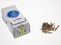Forest FACSAVAR REISSER 5x50mm ACÉL, SÁRGÍTOTT, RÉSZMENETES 500db/doboz - 10007111510