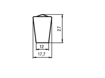 Forest BÚTORFOGANTYÚ 1548-18 17,7 ANTIKOLT BRONZ - 10007304560