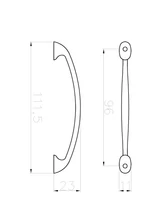 Forest BÚTORFOGANTYÚ 2129-112 ZN10 96 ANTIKOLT BRONZ - 10007306630