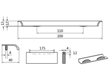 Forest BÚTORFOGANTYÚ 2311-200PB21 128 ALUMÍNIUM - 10007306862