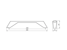 Forest BÚTORFOGANTYÚ 2343-343ZN1 320 KRÓM - 10007306980