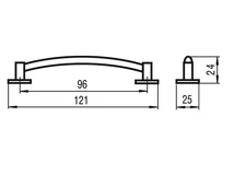 Forest BÚTORFOGANTYÚ 812-120 96 ANTIKOLT BRONZ - 10007410235