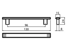 Forest BÚTORFOGANTYÚ 1313-130 96 MATT KRÓM - 10007411551