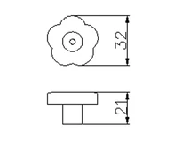 Forest BÚTORFOGANTYÚ 8117-34 ÁTM:32 PIROS - 10007432332