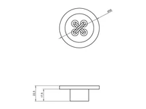 Forest BÚTORFOGANTYÚ 8257-58 GL39 TX01 58 KÉK - 10007434091