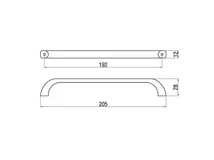 Forest BÚTORFOGANTYÚ C265/11 192 GALVANIZÁLT NIKKEL - 10007500005
