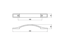 Forest BÚTORFOGANTYÚ C305/33 160 MATT NIKKEL - 10007500112