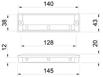 Forest BÚTORFOGANTYÚ C307/33 128 MATT NIKKEL - 10007500132