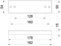 Forest BÚTORFOGANTYÚ C374B/31 128/160 MATT KRÓM - 10007500655