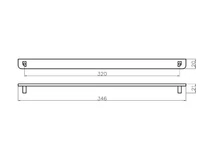 Forest BÚTORFOGANTYÚ C382A/31 320 MATT KRÓM - 10007500760