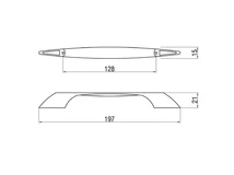Forest BÚTORFOGANTYÚ 153-128 128 MATT KRÓM - 10007550140