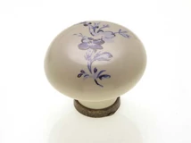 Forest BÚTORFOGANTYÚ P03.01.25.04 ÁTM.35 ANTIKOLT BRONZ-KÉK VIRÁG - 10007550272