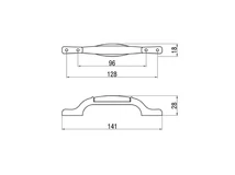 Forest BÚTORFOGANTYÚ M17.01.B1.D1G 96/128 ANTIK FIRENZE-BARNA MOTÍVUM - 10007550335
