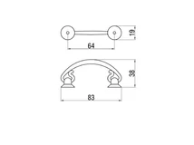 Forest BÚTORFOGANTYÚ 5042/B 64 ANTIKOLT BRONZ - 10007550550