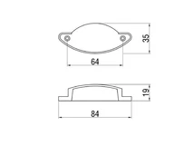 Forest BÚTORFOGANTYÚ 5091 64 ANTIKOLT BRONZ - 10007550560