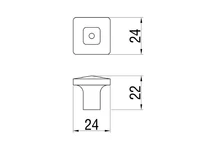 Forest BÚTORFOGANTYÚ 226-24 24 ANTIKOLT BRONZ - 10007550710