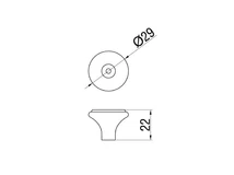 Forest BÚTORFOGANTYÚ 229-30 29 ANTIKOLT BRONZ - 10007550790