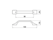 Forest BÚTORFOGANTYÚ 215-96 96 ANTIKOLT BRONZ - 10007550840
