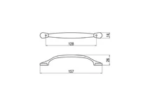Forest BÚTORFOGANTYÚ 133-128 128 ANTIK FIRENZE - 10007551010