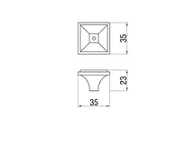 Forest BÚTORFOGANTYÚ 545-000 35x35x23 ANTIK FIRENZE - 10007551080