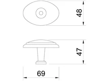 Forest BÚTORFOGANTYÚ 6017/0A.D1 35x24 ANTIK FIRENZE - 10007551460