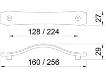 Forest BÚTORFOGANTYÚ 628-128 128 ANTIK FIRENZE - 10007551642