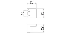 Forest BÚTORFOGANTYÚ 550.016.KR04 ÁTM:16 MATT KRÓM-SWAROVSKI KRISTÁLY - 10007552010