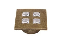 Forest BÚTORFOGANTYÚ 655.000.KRD1 . ANTIKOLT BRONZ-SWAROVSKI KRISTÁLY - 10007552232