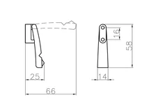 Forest BÚTORFOGANTYÚ 667.016.KRE2 . FEKETE NIKKEL-SWAROVSKI KRISTÁLY - 10007552331