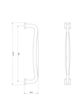 Forest BÚTORFOGANTYÚ 752.128.00D1 128 ANTIK FIRENZE - 10007552520