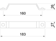 Forest BÚTORFOGANTYÚ WMN776.160.00T2 160 ANTIK FEKETE - 10007552780