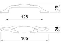 Forest BÚTORFOGANTYÚ M94.01.Q3.D1G 128 ANTIK FIRENZE VINTAGE - 10007553040