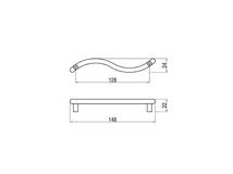Forest BÚTORFOGANTYÚ T232-128 128 KRÓM - 10007606432