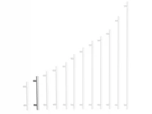 Forest BÚTORFOGANTYÚ A001-128/178 128 ALUMÍNIUM - 10007650010