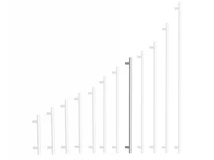 Forest BÚTORFOGANTYÚ A001-320/370 320 ALUMÍNIUM - 10007650050